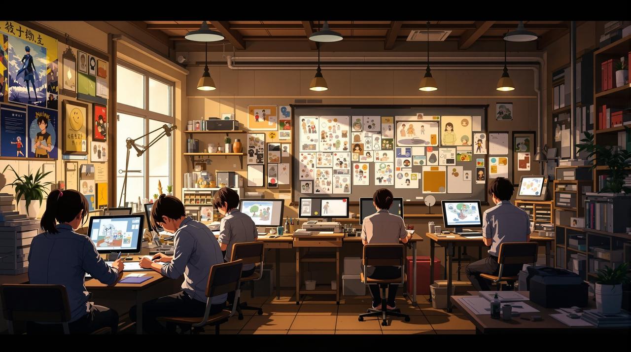 从零开始的动漫制作：揭秘日本动画制作流程 - 里番在线资讯